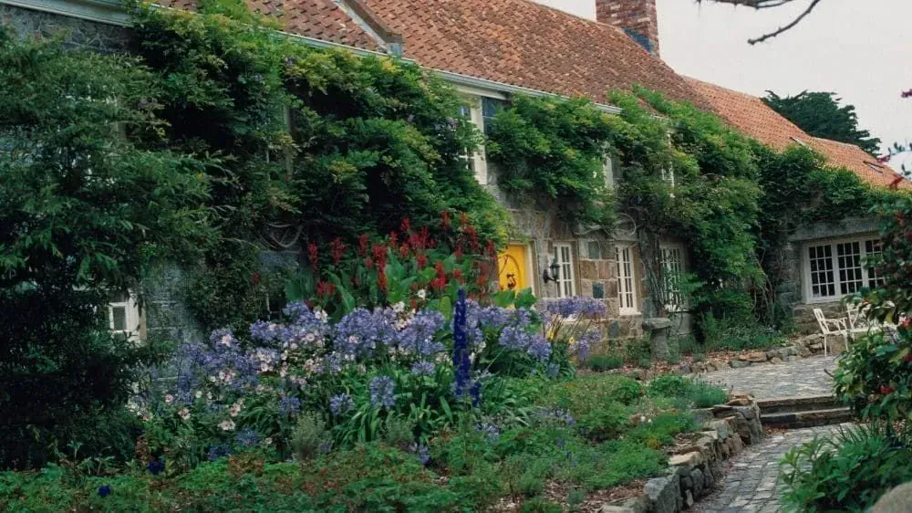Maison fleurie - Jersey