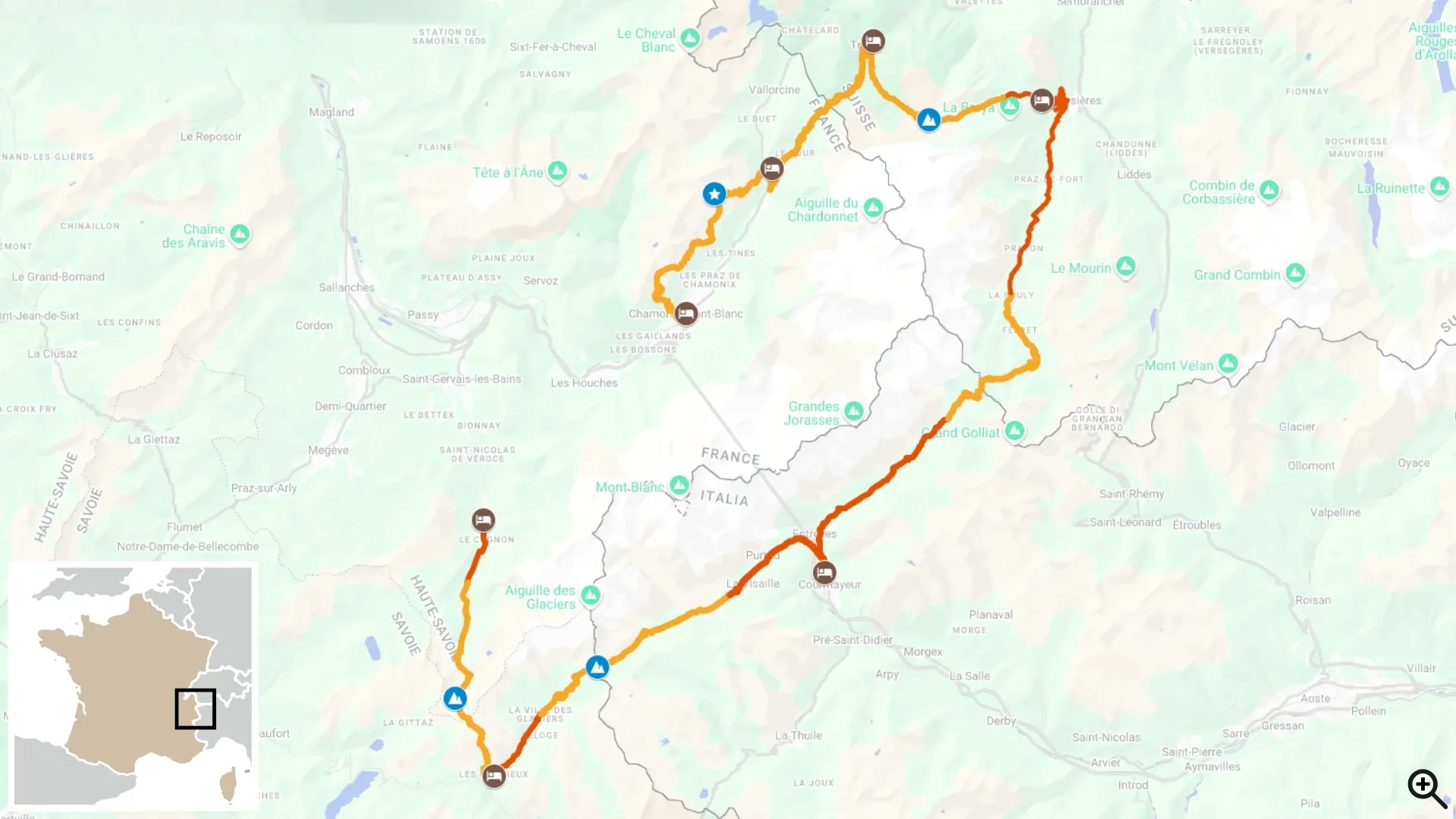Carte FRALP1020 - fralp1025-carte