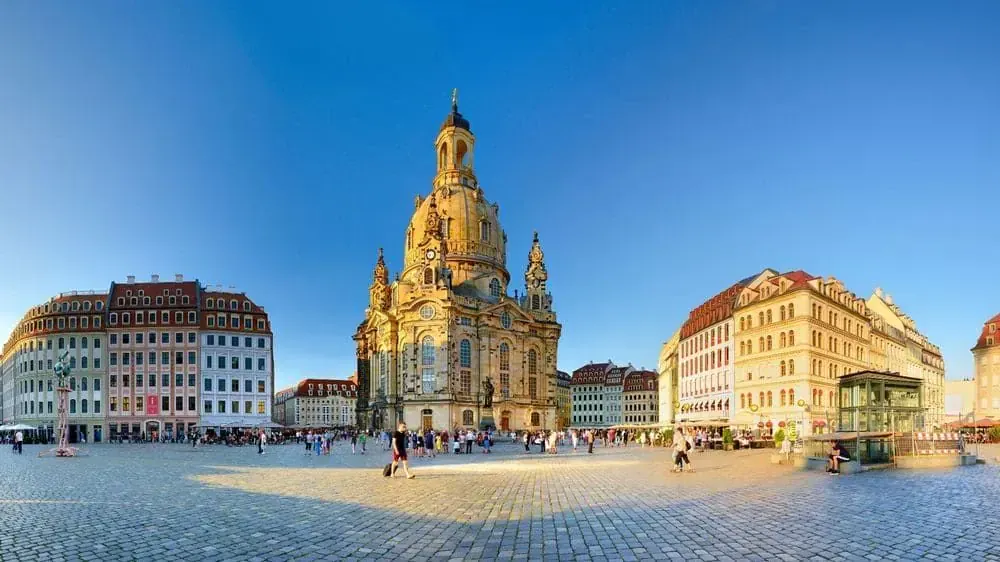 Frauenkirche Et Neumarkt A Dresde C Francesco Carovillano - Allemagne