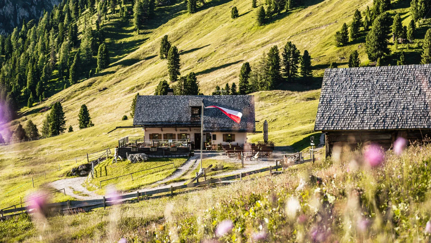 Refuge Gampenalm - Dolomites - Italie