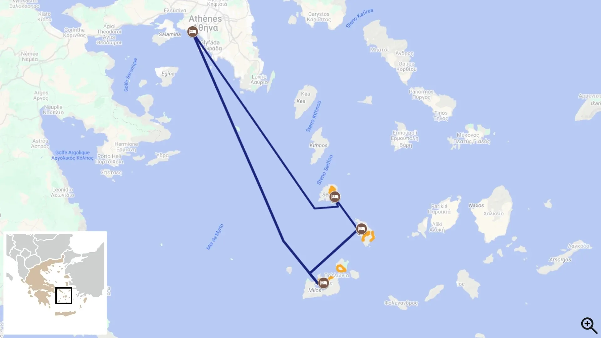 Paysage de Sifnos - Cyclades - Grèce