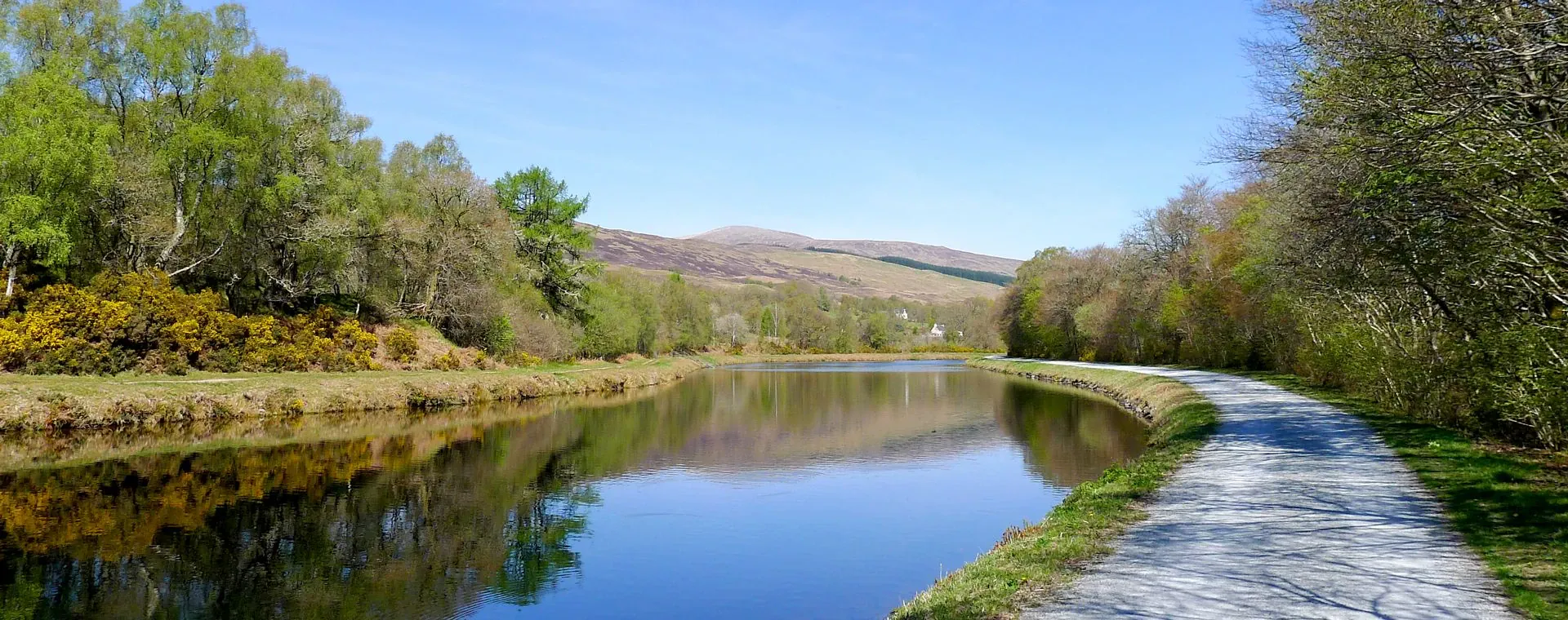 Great Glen Way Canal Caledonien Torcastle Ecosse - Écosse - Royaume-Uni