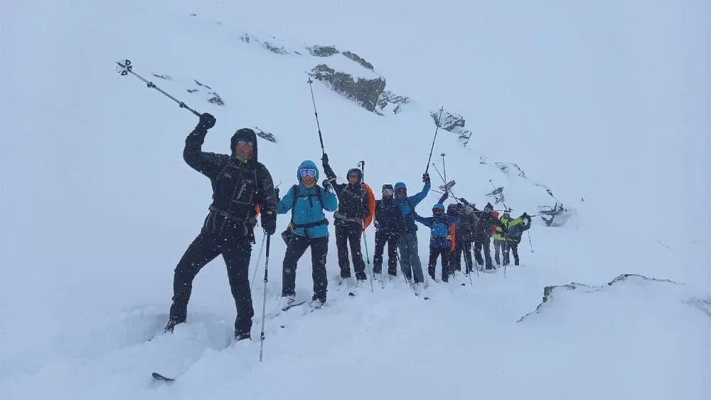 Groupe De Skieurs En Norvege C Mathieu Offredi - Norvège © Mathieu Offredi