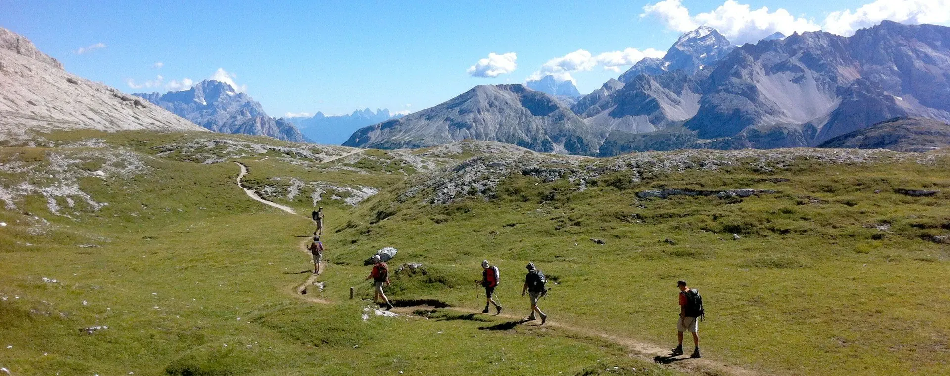 Groupe Randonneurs Dolomites De Cristal - Dolomites - Italie