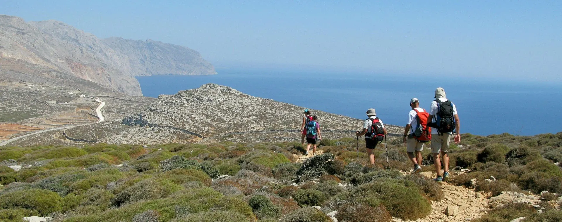 Groupe Randonneurs Ile Amorgos - Grèce