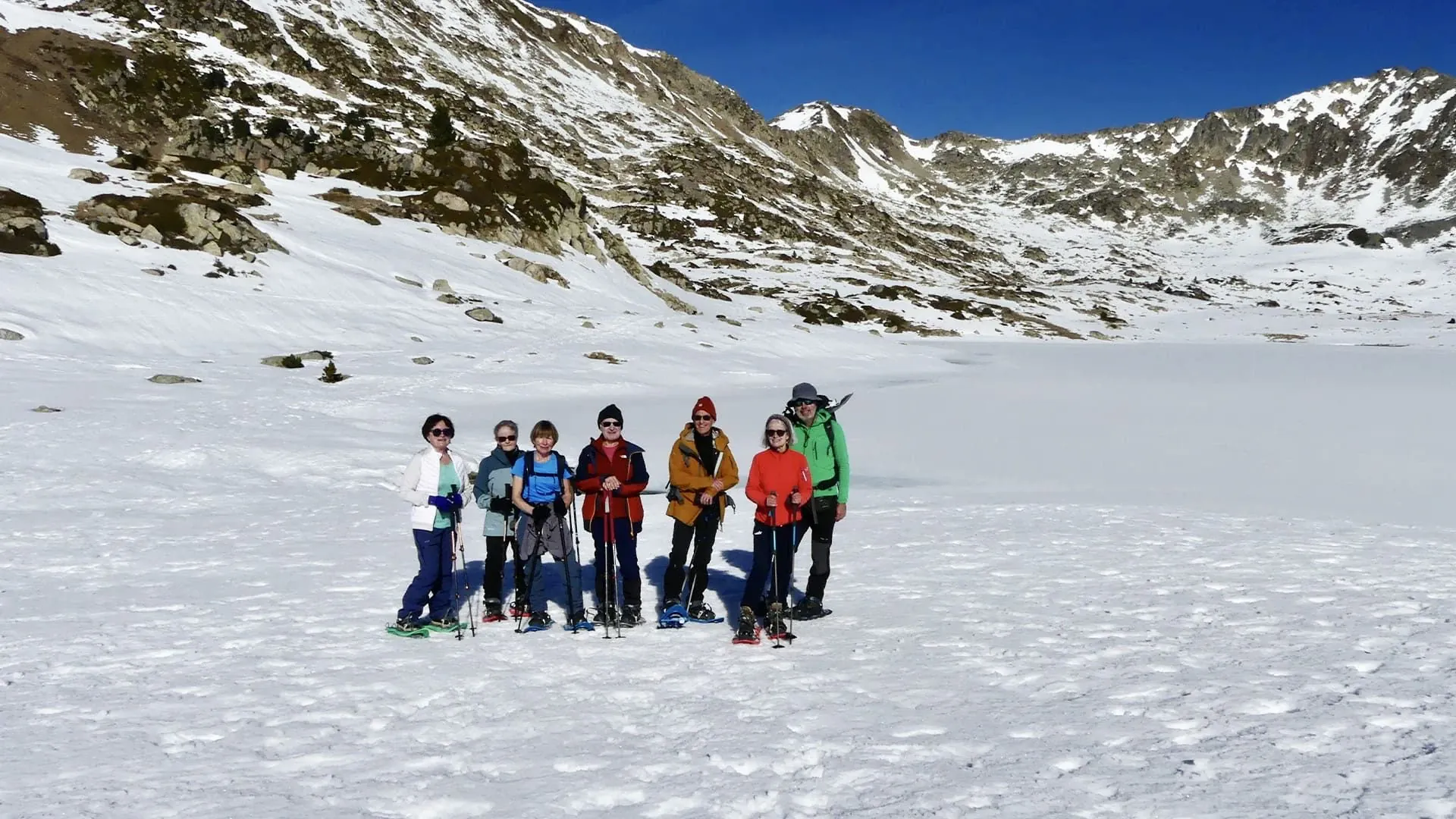 Groupe Raquettes Encantats C Michel Madre - Espagne © Michel Madre