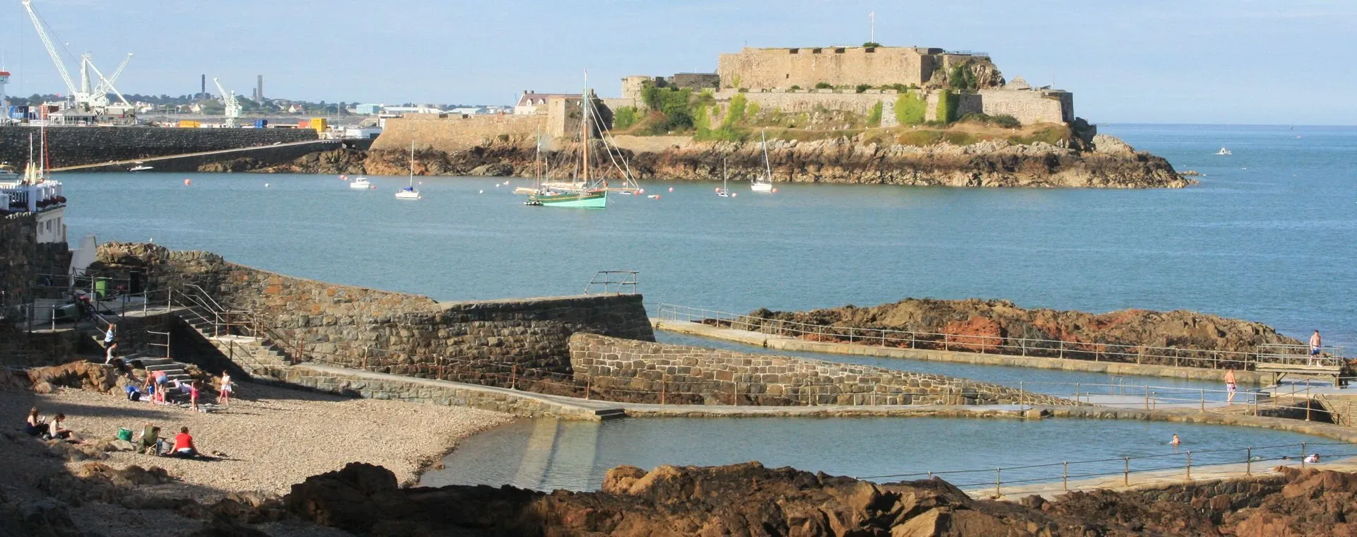 Guernesey Castle Cornet A Saint Peter Port
