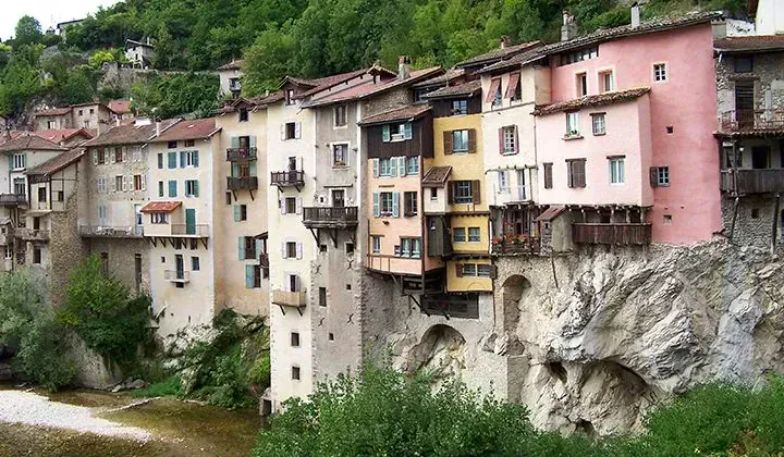 Maisons suspendues de Pont-en-Royans - Vercors - France