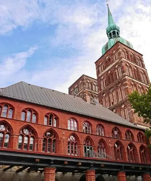 Hôtel de ville hanséatique de Stralsund - Mer Baltique - Allemagne