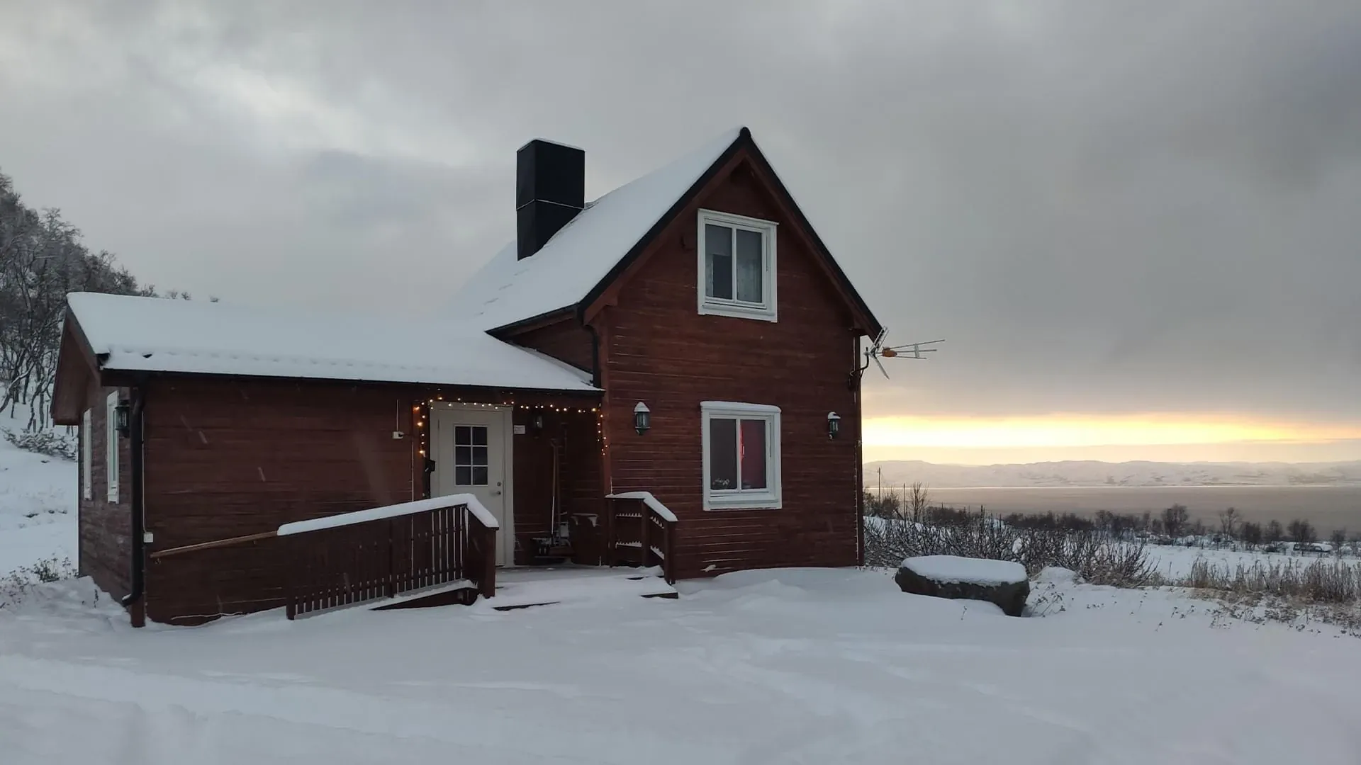 Hebergement Nesseby C David Godin - Norvège © David Godin