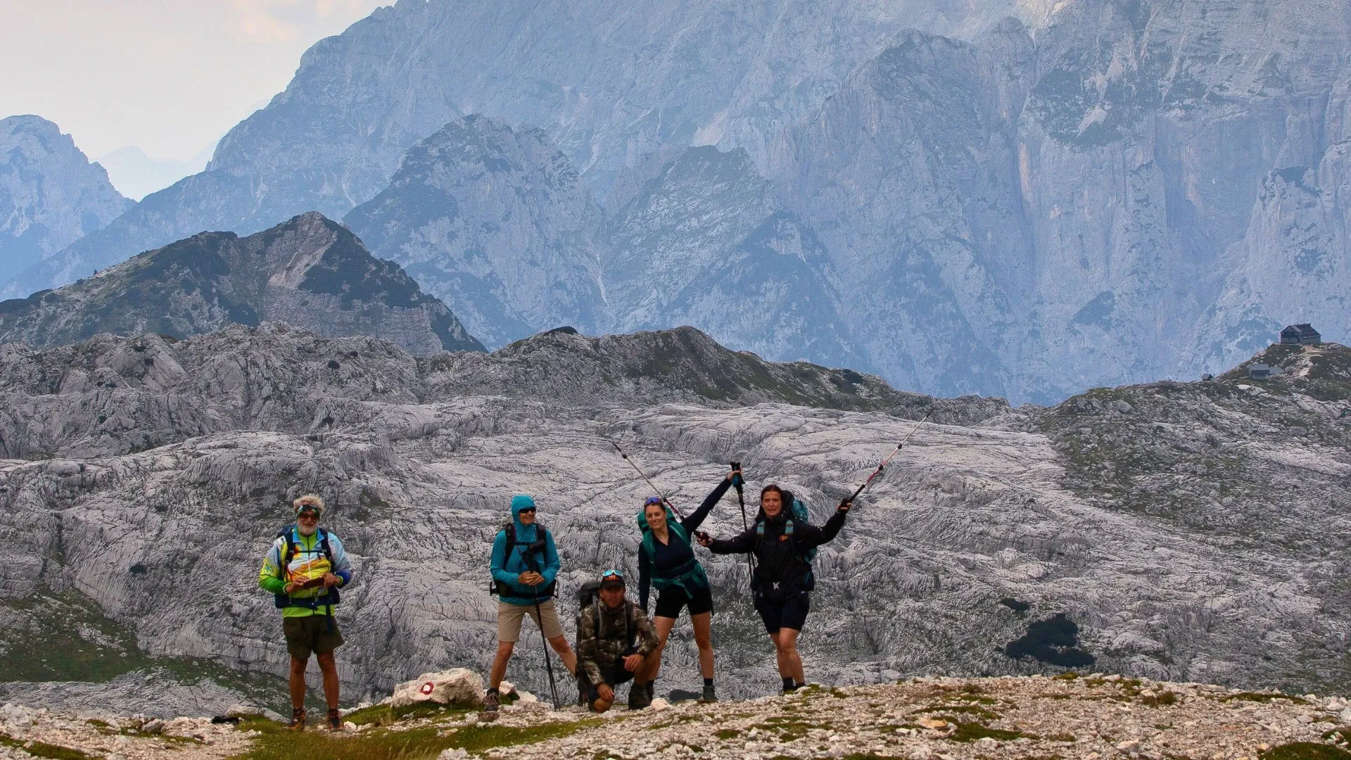 Lac d'altitude dans les Alpes Juliennes - Slovenie