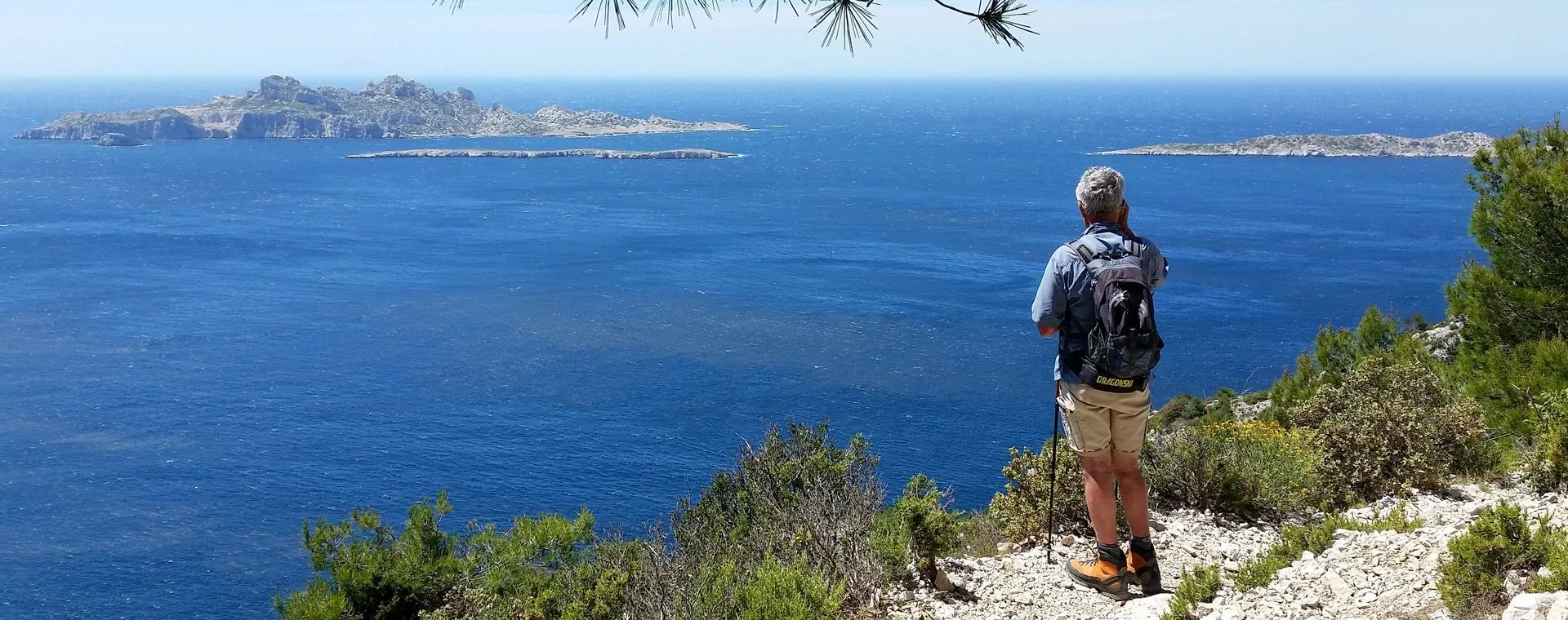 Randonneur sur le Camino de Santiago - Castille - Espagne