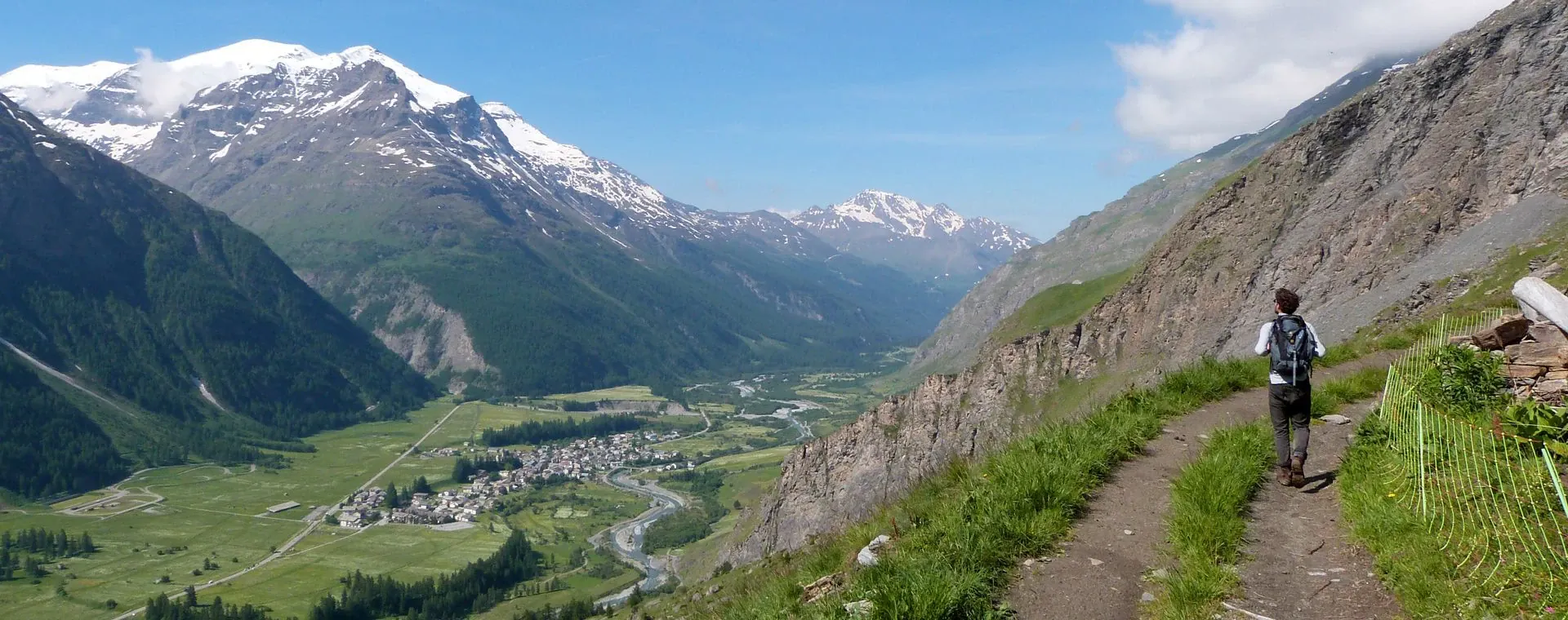 Randonneur sur le chemin de Saint-Jacques - Espagne