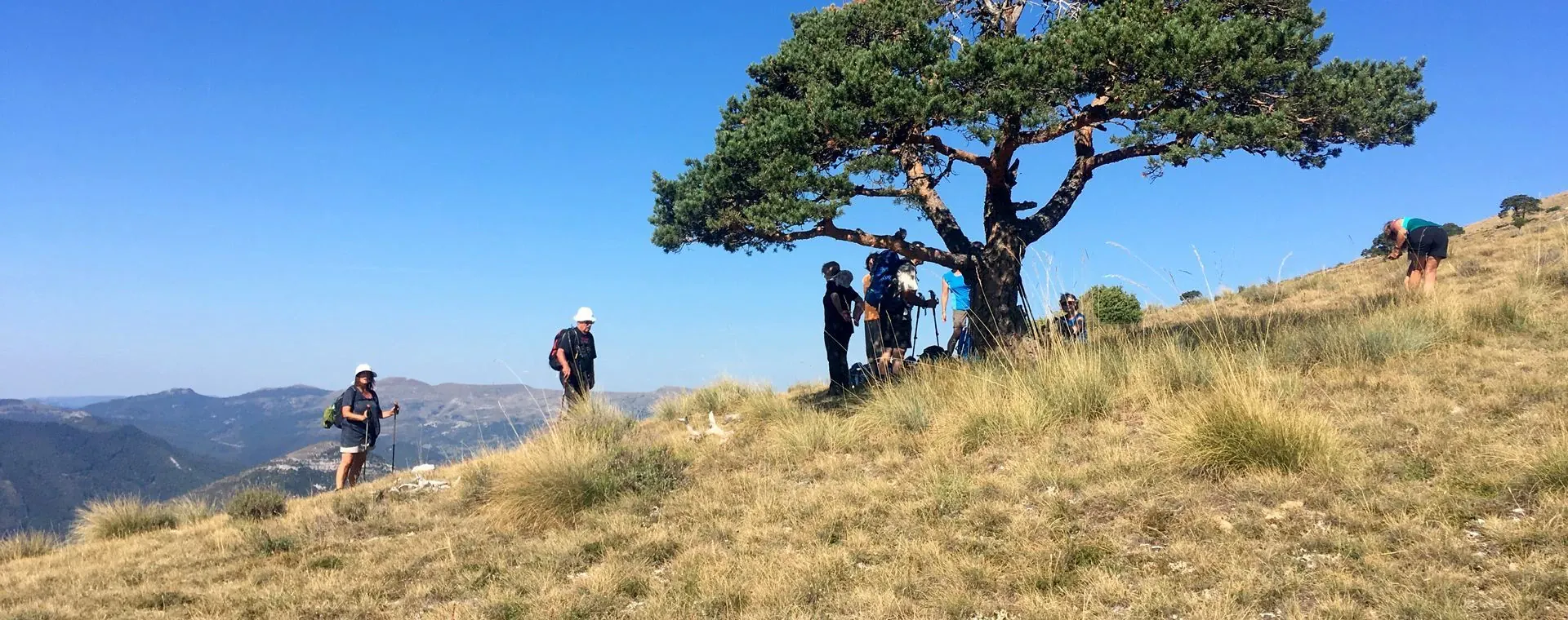 Randonneurs aux Cinque Torri - Dolomites - Italie © Beatrix Voigt
