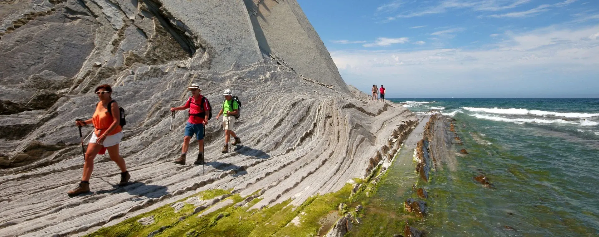 Randonneurs au Pico Arieiro - Madere - Portugal