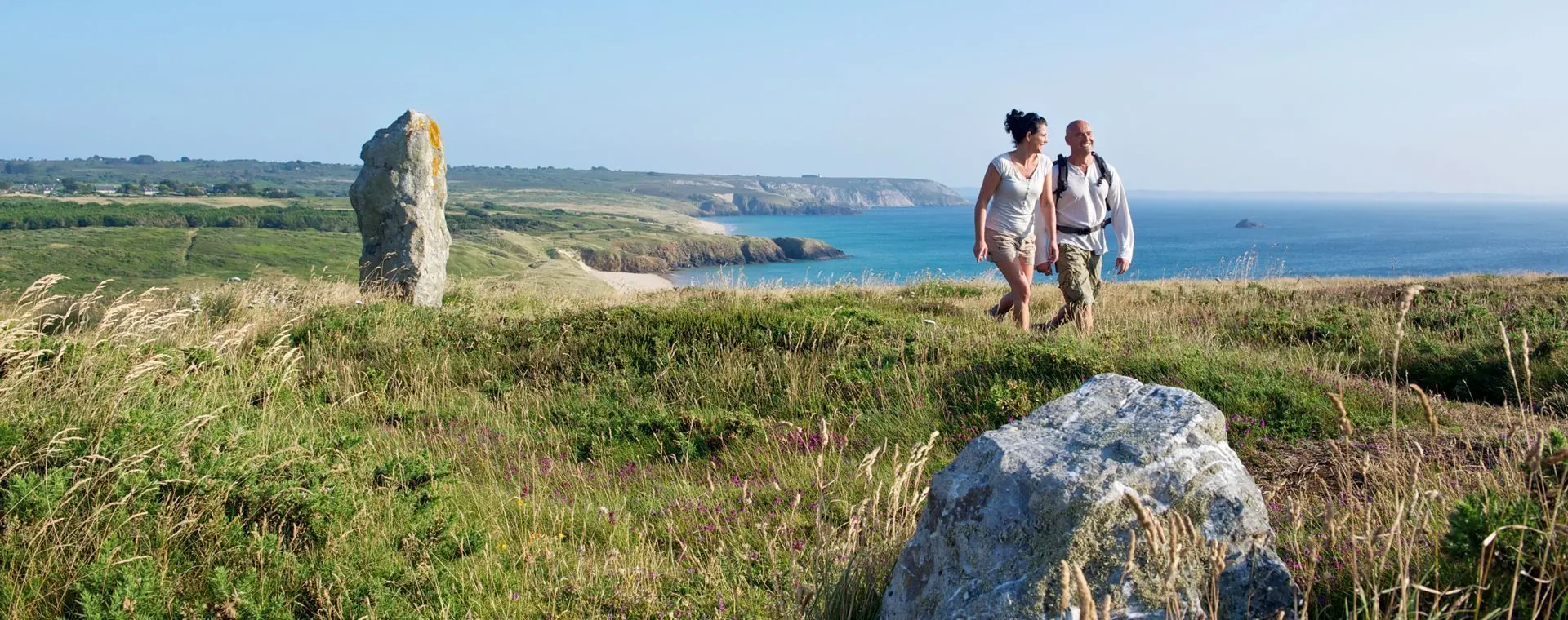 Randonneurs aux Iles Anglo-Normandes - Jersey - Guernesey