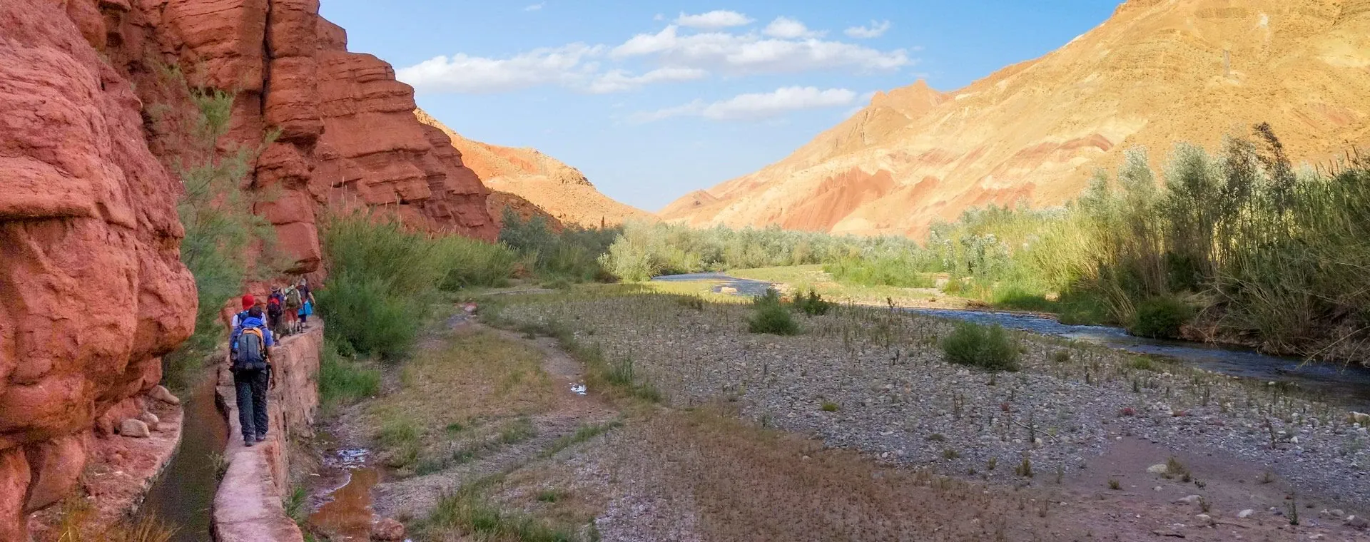 Randonneurs dans les alpages du Tyrol - Autriche