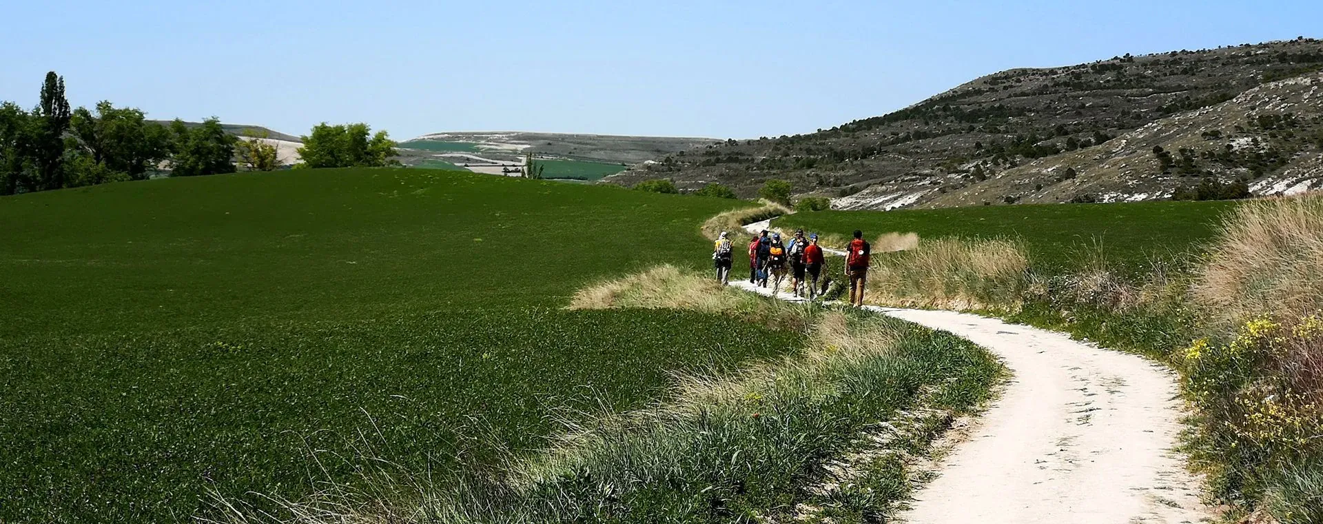 Randonneurs sur le trek Munich-Venise - Alpes © Jean-Marc Porte