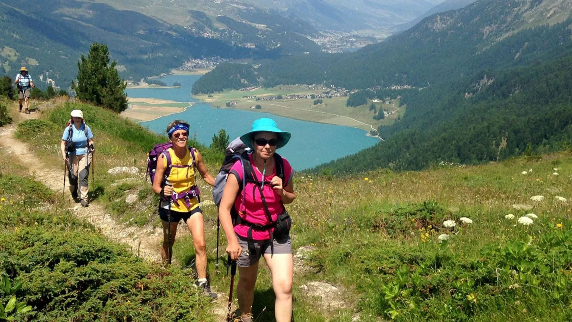 Randonnee au-dessus du pavillon de chasse de Louis II - Baviere - Allemagne