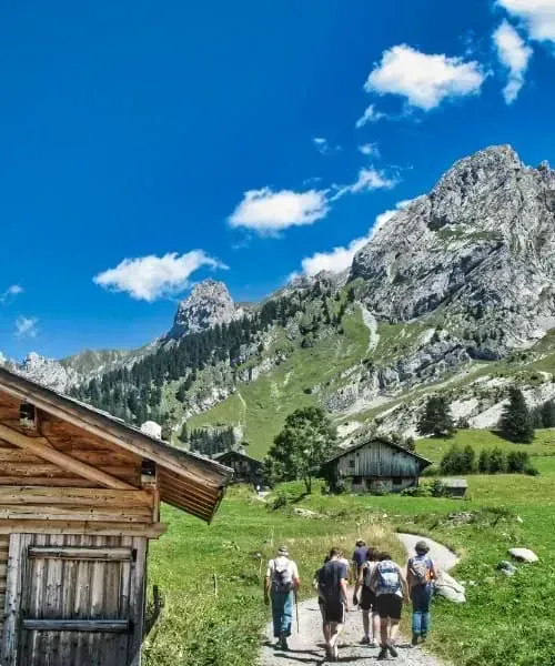 Randonnee entre Arolla et Zinal - Valais - Suisse