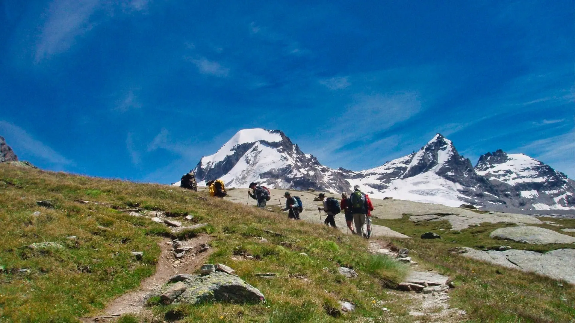 Randonnée dans le Grand Paradis - Val d'Aoste - Italie © Jean-Pierre David