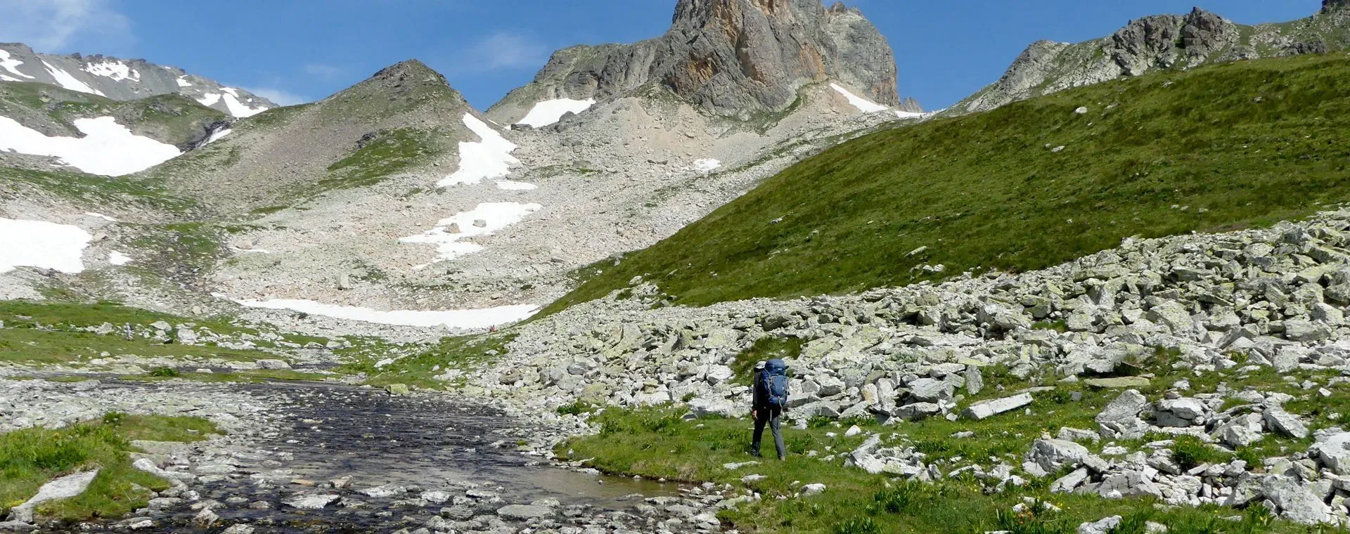 Randonnée dans la vallée de la Clarée - Alpes - France