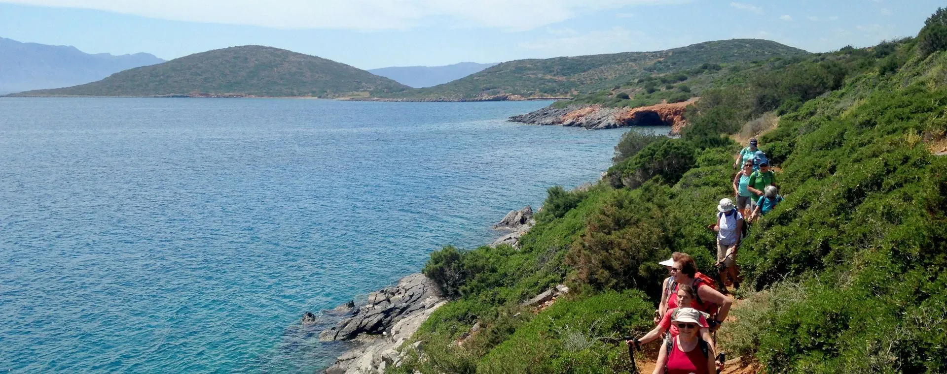 Randonnee sur la cote ouest de Corfou - Iles Ioniennes - Grece