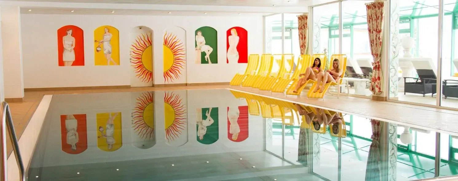 Piscine de l'hôtel Holiday Club - Saariselkä - Laponie - Finlande