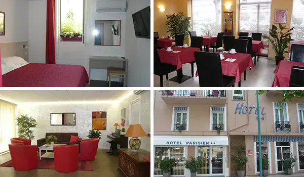 Hotel 2* Le Parisien à Menton