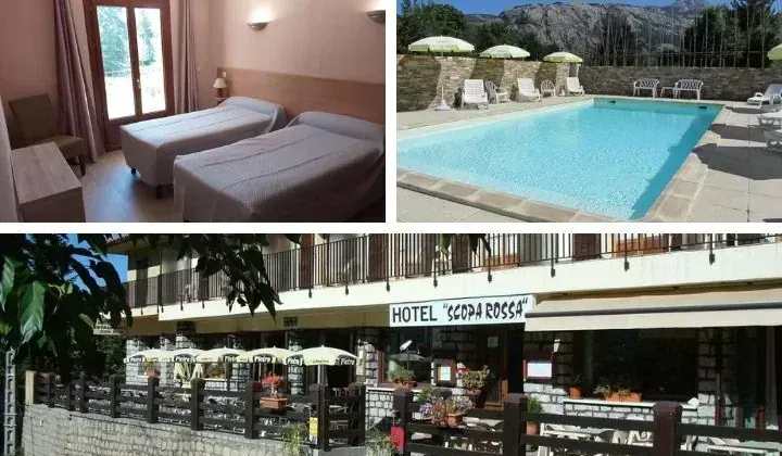 Hôtel Scopa Rossa à Évisa ® Hôtel Scopa Rossa