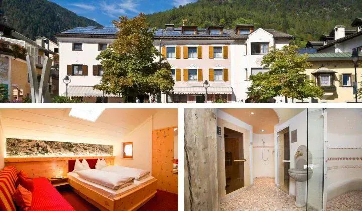 Hotel Seppi avec chambre boisee et sauna - Tyrol du Sud Italie