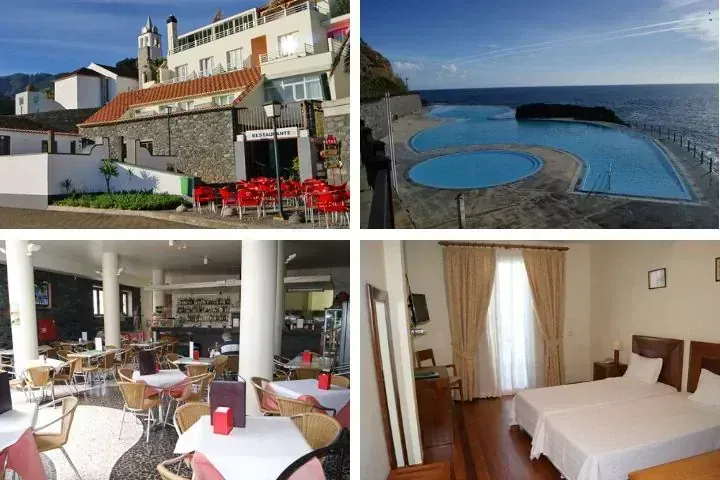 Hotel avec terrasse piscine face a l'ocean et restaurant - Madere Portugal