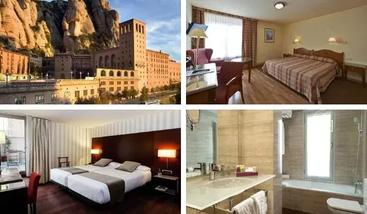 Hotels au pied de Montserrat avec chambres confortables - Catalogne Espagne