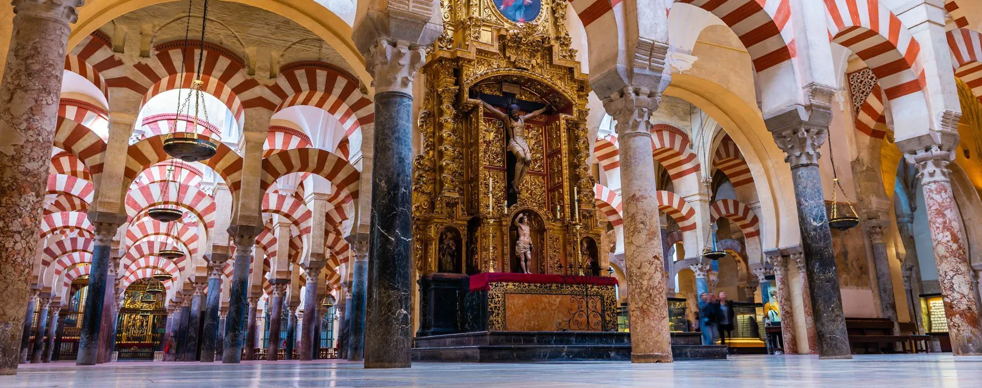Interieur Mosquee Cathedrale Cordoue - Espagne