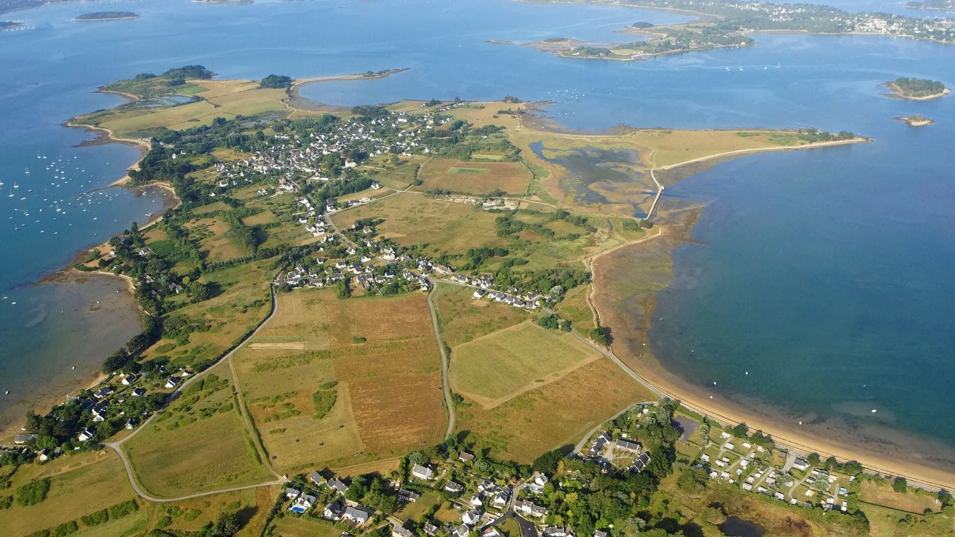 Ile Darz Dans Le Golfe Du Morbihan - France