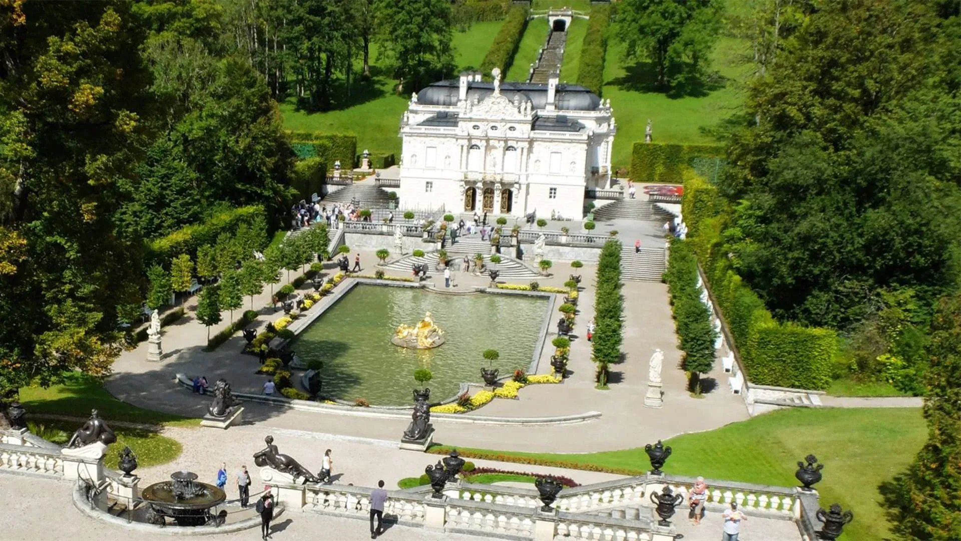 J2 Chateau Linderhof Baviere - Allemagne