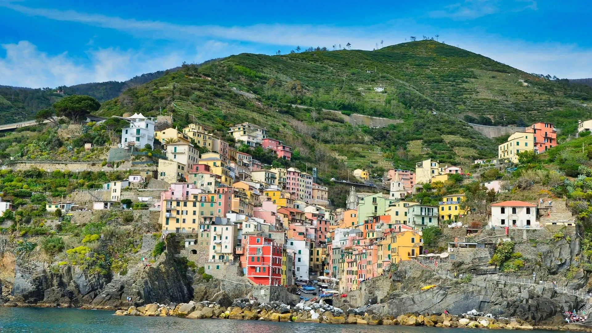 J3 Riomaggiore Vue De La Mer1 - Italie