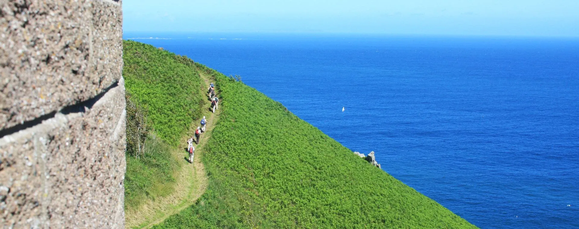 Jersey Le Cliffpath Sur La Cote Nord