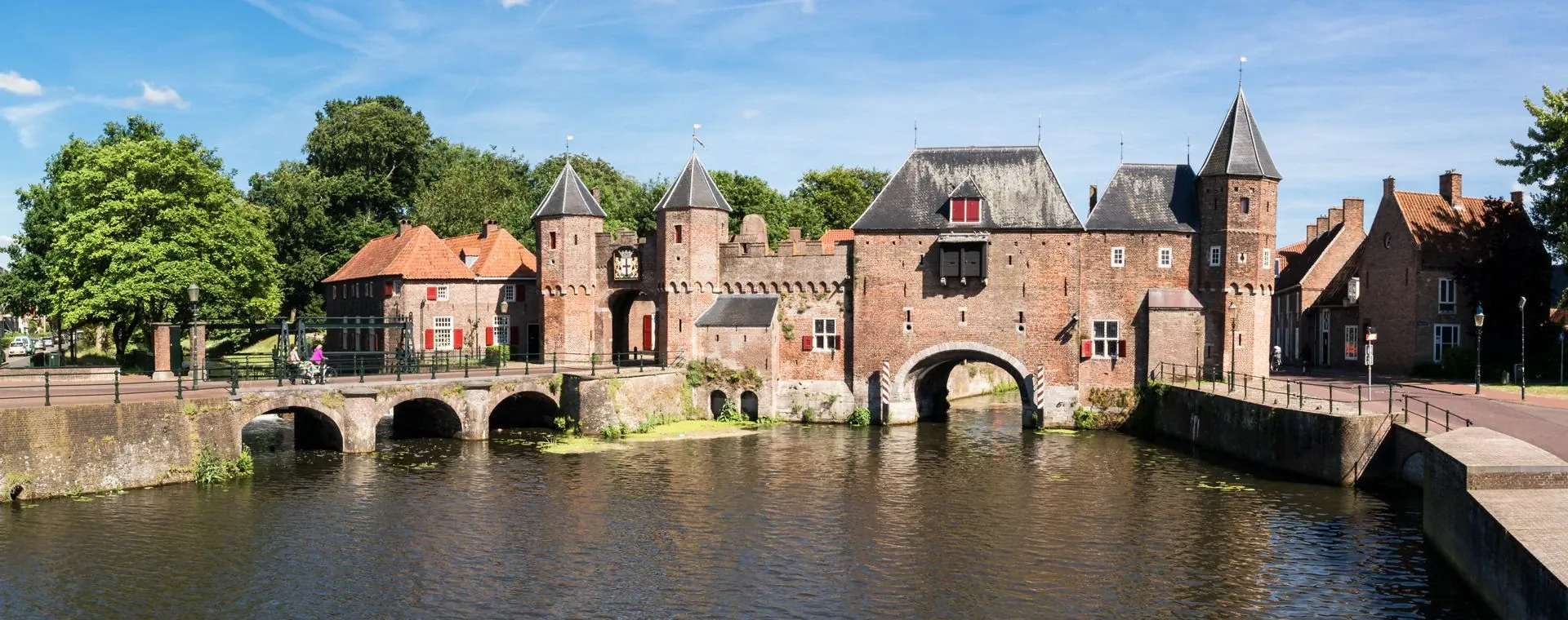 Koppelpoort Porte Pont Medievale Amersfoort Pays Bas - Pays-Bas