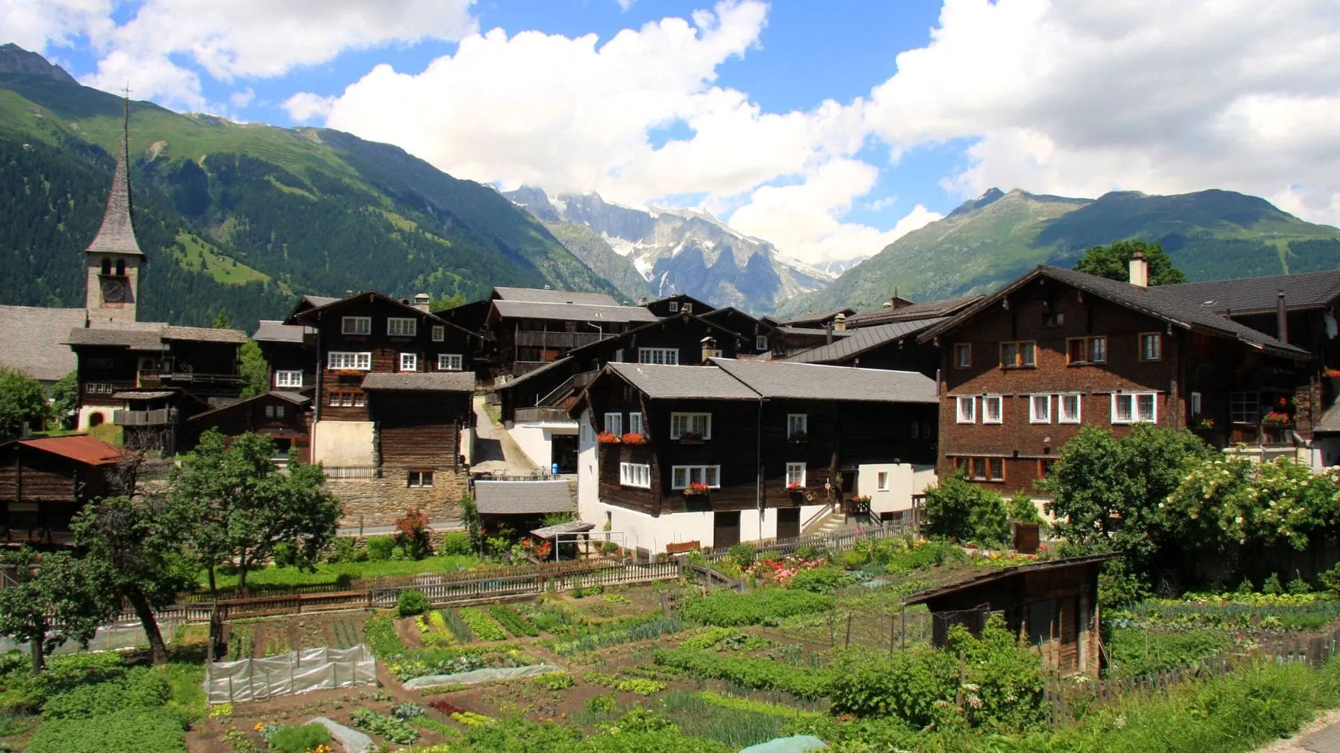 La Commune Dernen Dans Le Valais - Suisse