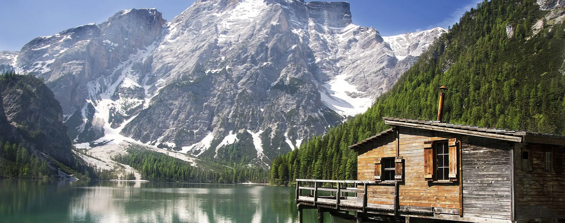 Lago Braies Dolomites - Dolomites - Italie