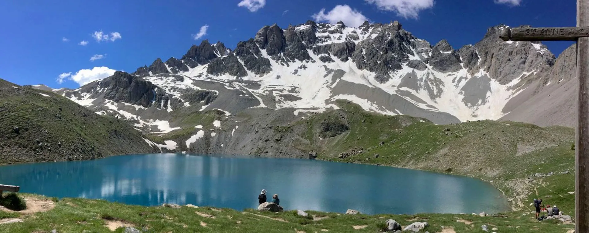 Lac Alpin Massif Queyras Alpes Sud France - Alpes