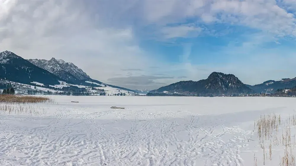 Lac De Walchsee En Hiver C Ars Ulrikusch Adobe Stock - Autriche