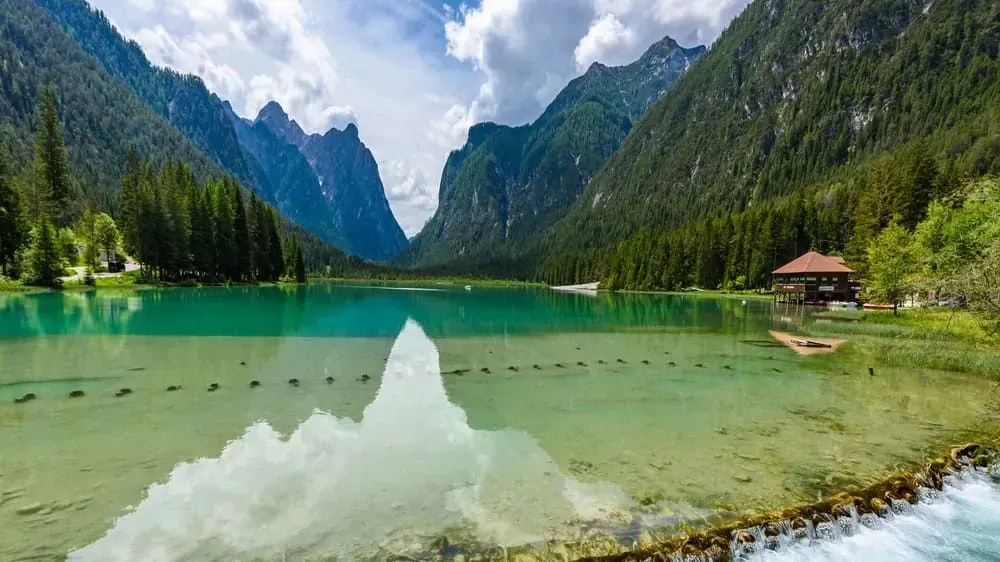 Lac Dobbiaco Dolomites Italie - Dolomites - Allemagne