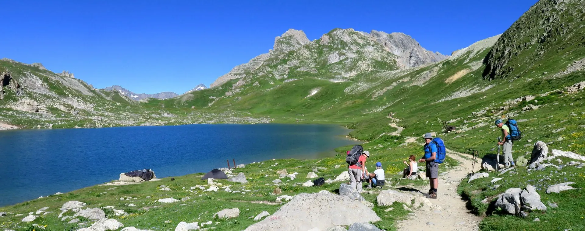 Lac Entre Ecrins Thabor - France