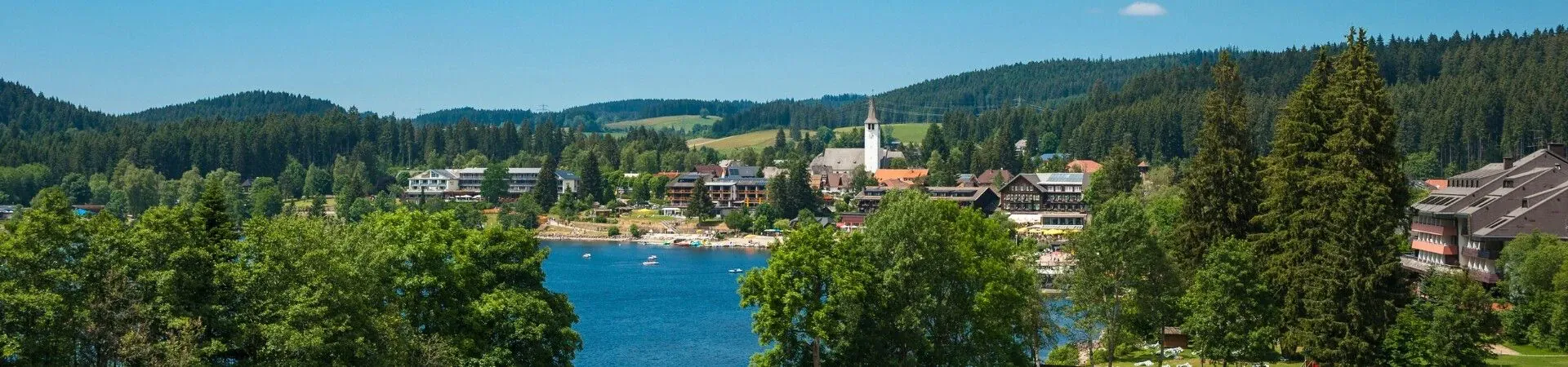 Village au bord du lac Titisee - Foret-Noire - Allemagne