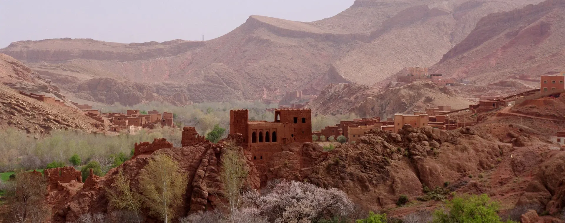 Paysage de la Vallée des Roses - Maroc