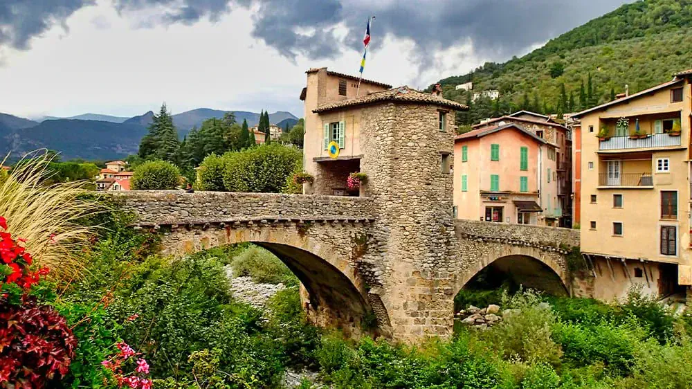 Le Vieux Pont De Sospel Dans Le Mercantour - Mercantour - France