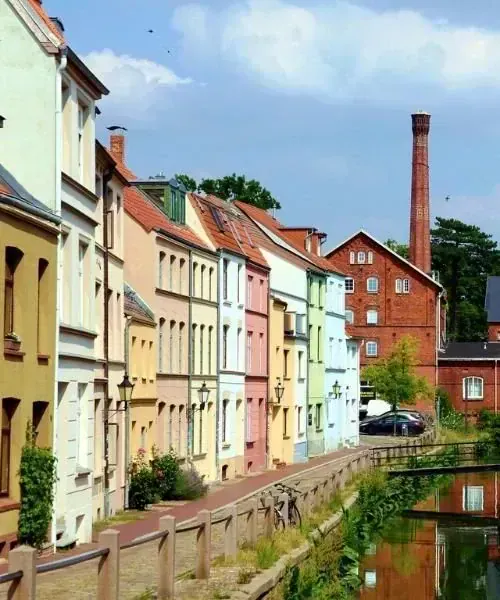 Phare et plage de Warnemünde - Mer Baltique - Allemagne