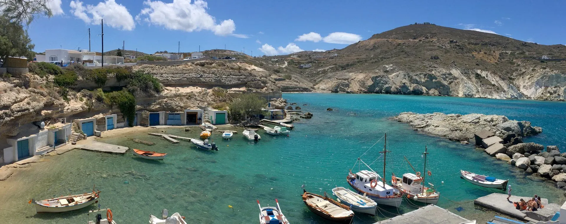 Port de Livadi - Serifos - Cyclades - Grèce